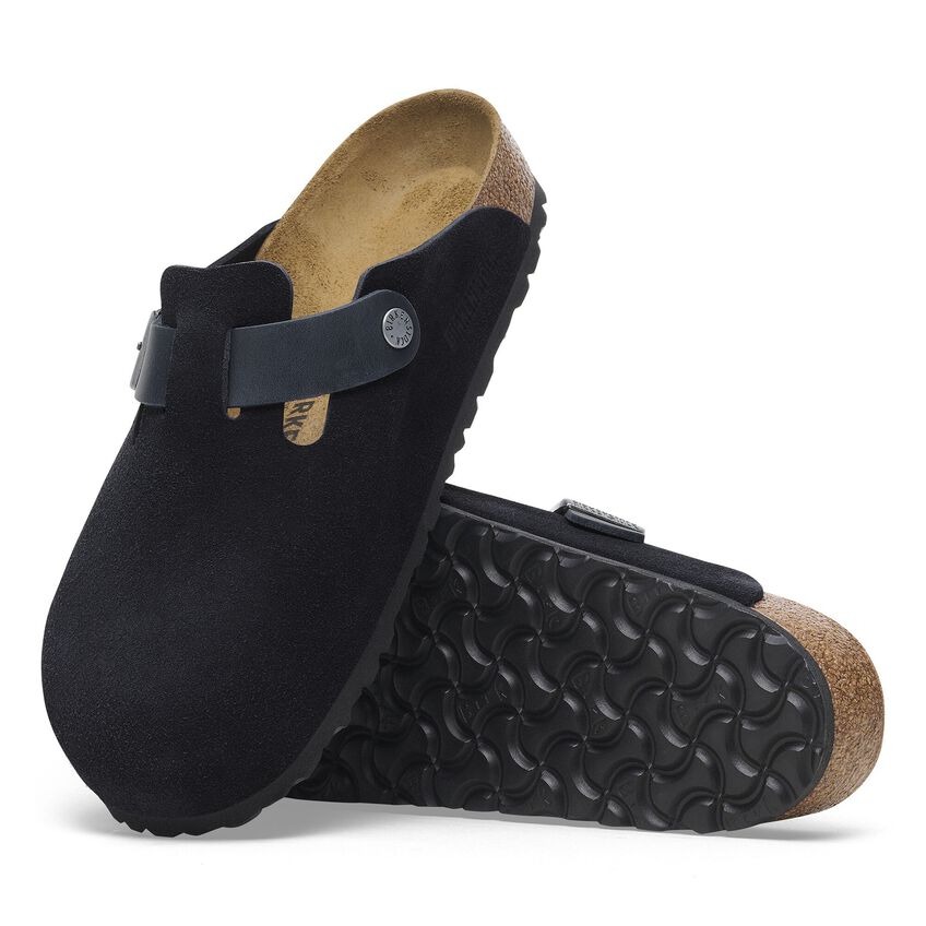 Boston BS Mixed Leather - Midnight