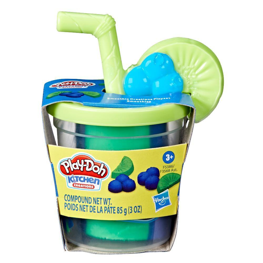 Play-Doh Blueberry Smoothie Creations