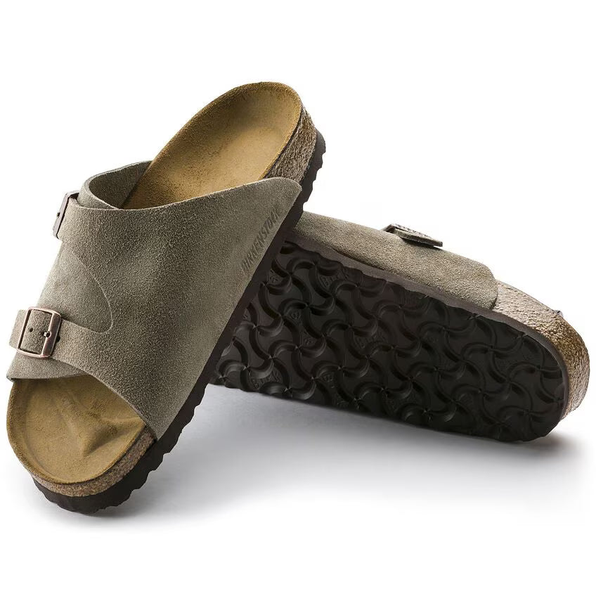 Zürich Suede Leather - Taupe