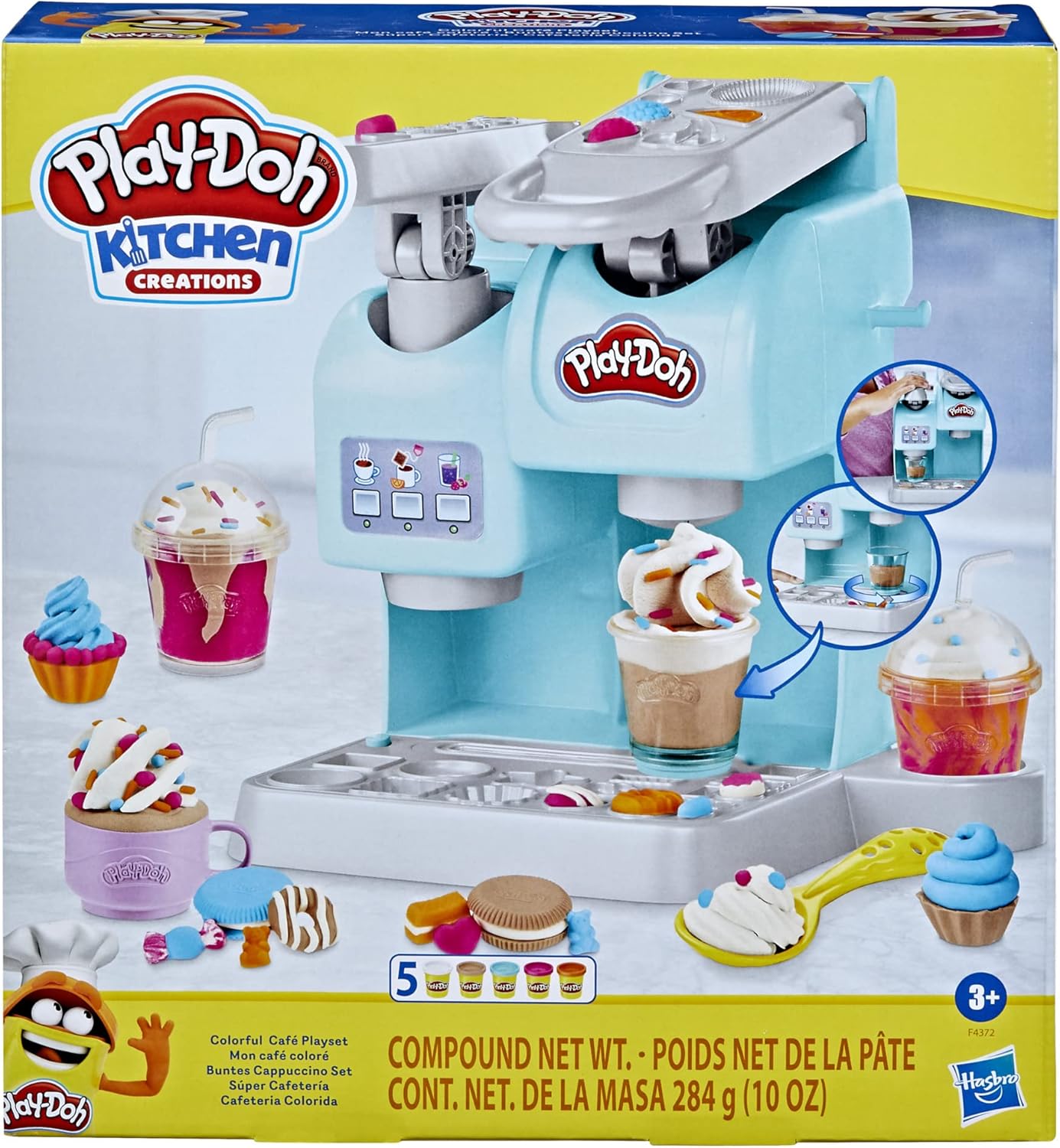 Play-Doh Kitchen Creations Colorful Cafe Playset