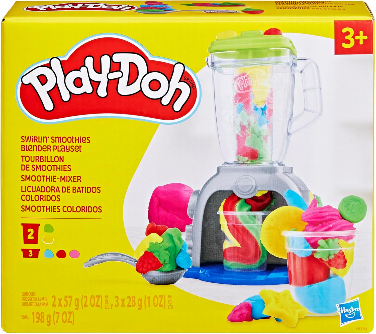 Play-Doh Swirlin' Smoothies Toy Blender Playset