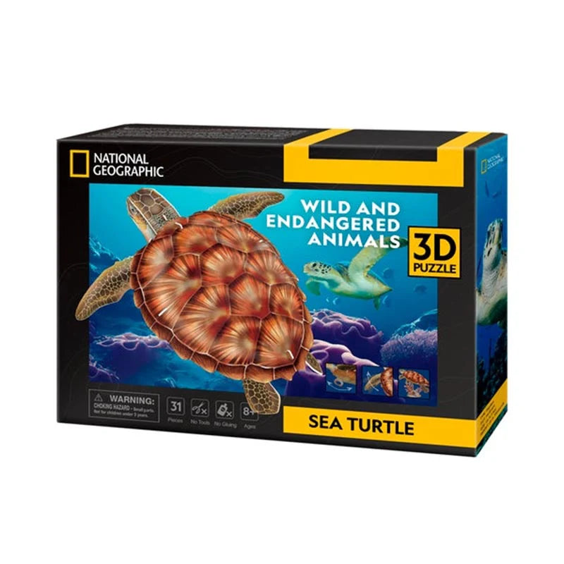 3D Puzzle Sea Turtle