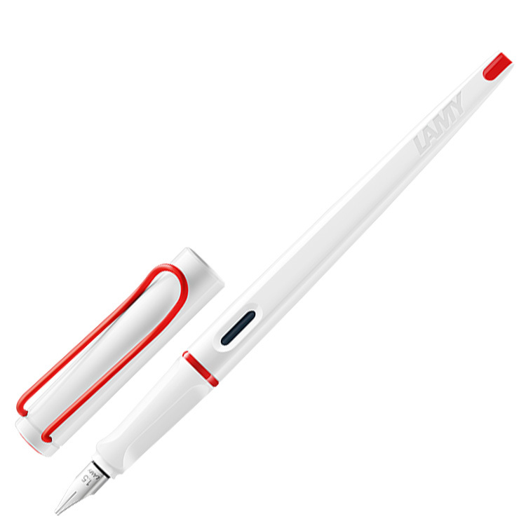 Joy Calligraphy Red/White