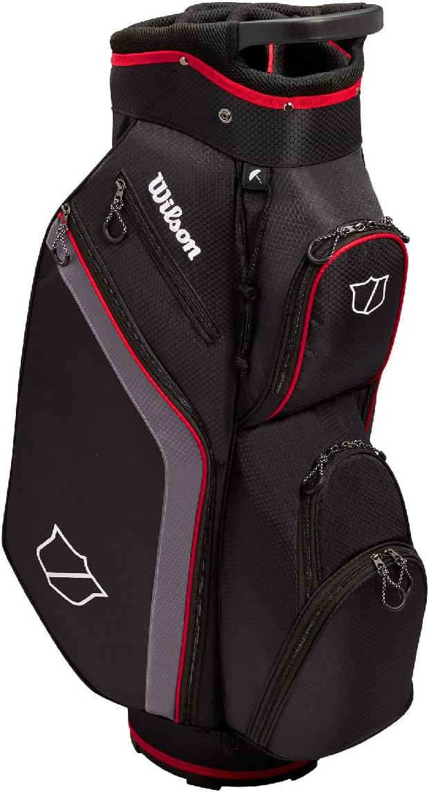 Lite 3 CART Bag Black/Charcoal/Red