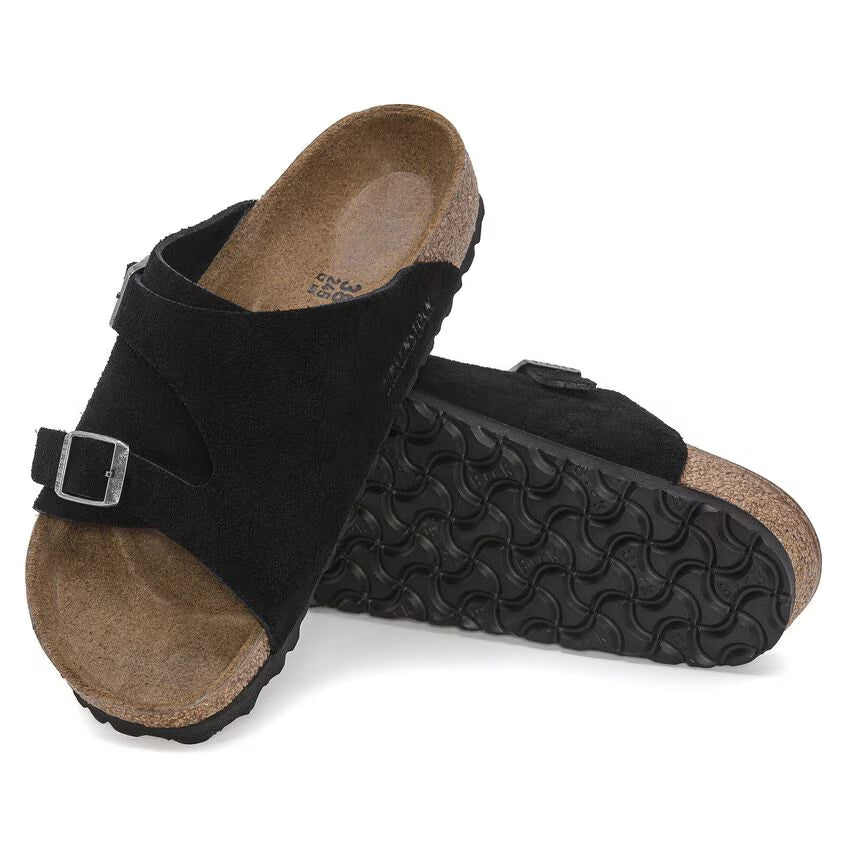Zürich Suede Leather - Black