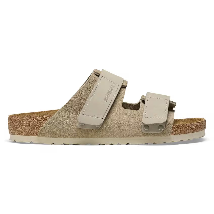 Uji Nubuck Suede Leather - Taupe