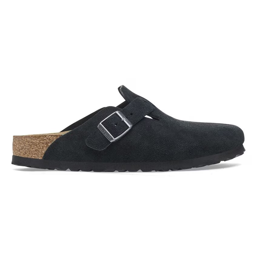 Boston Suede Leather - Black