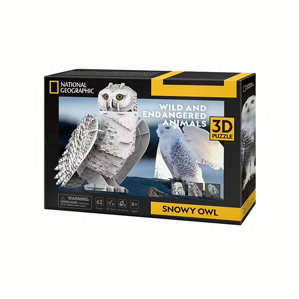 3D Puzzle Snowy Owl