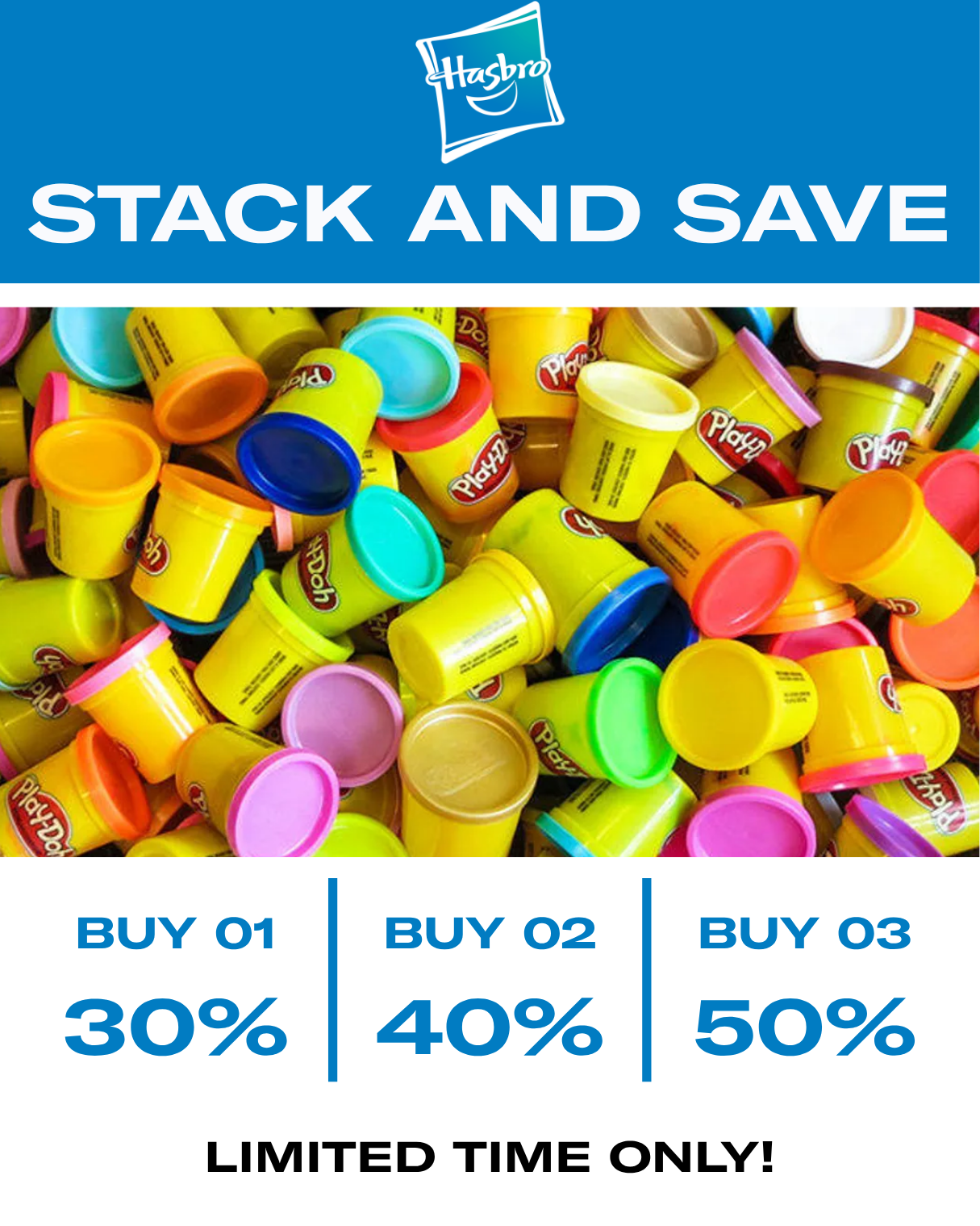 Stack & Save - Hasbro 50% Off