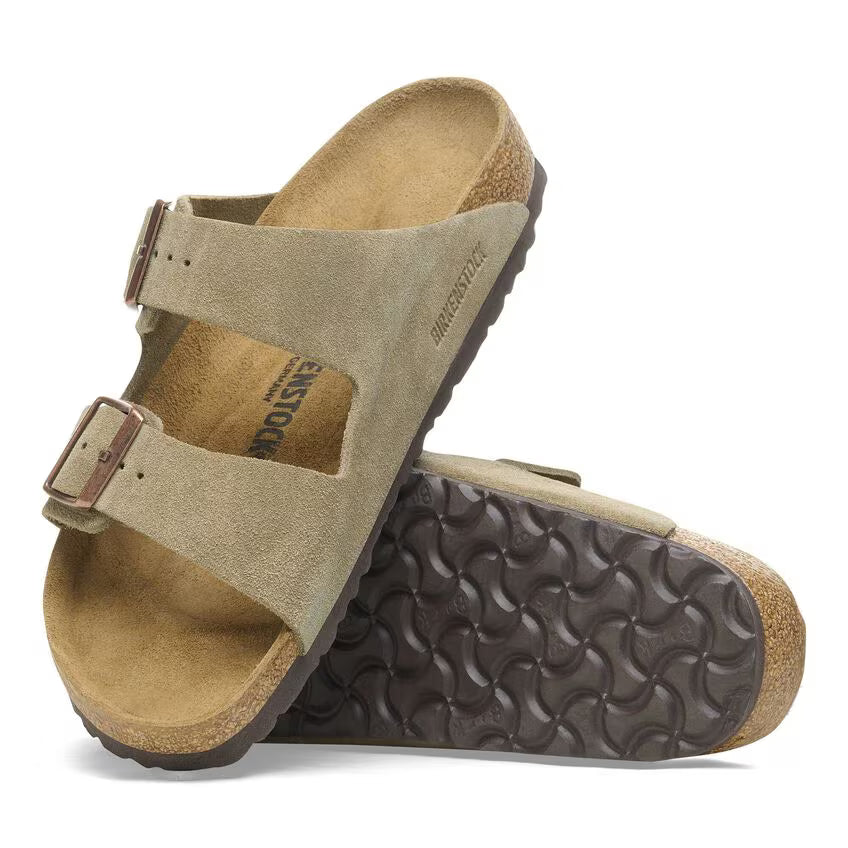 Arizona Suede Leather - Taupe