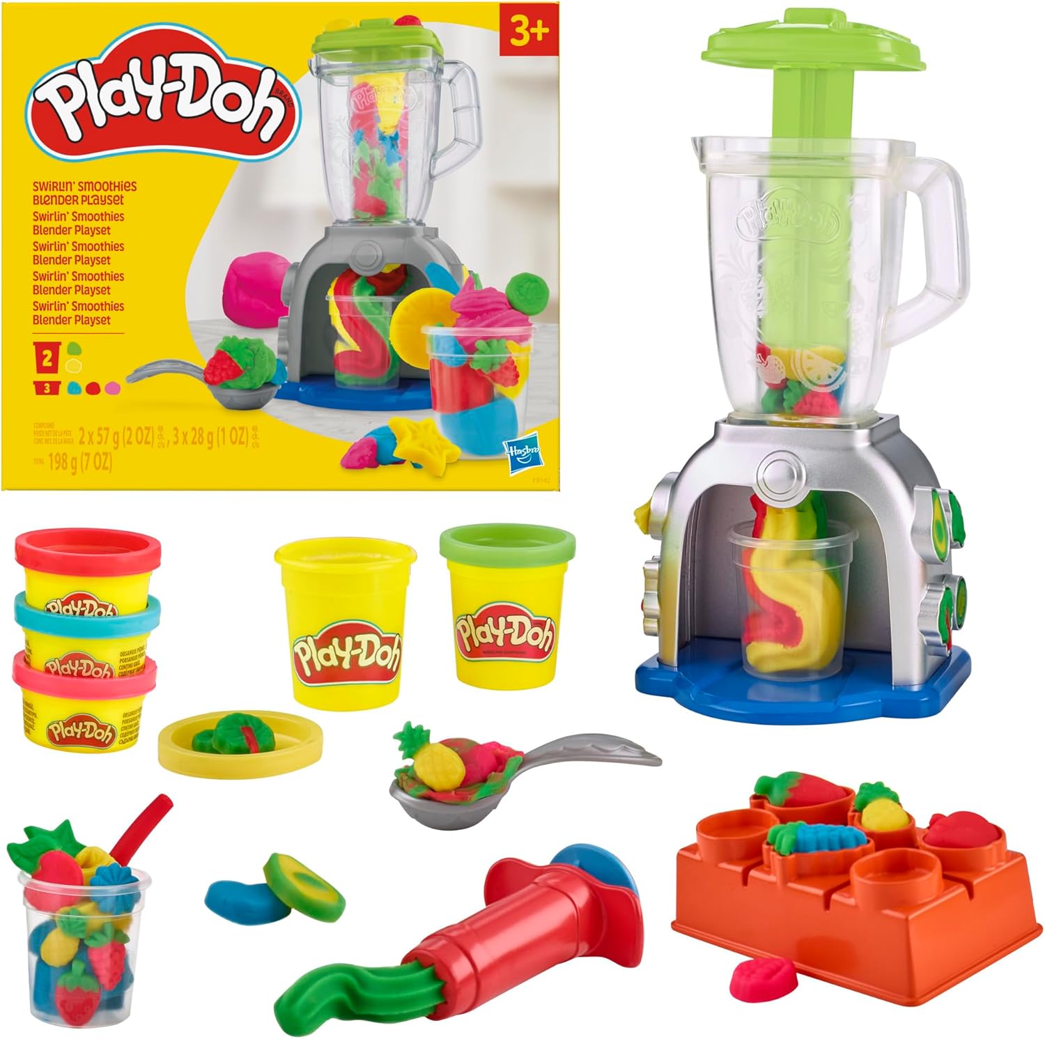 Play-Doh Swirlin' Smoothies Toy Blender Playset