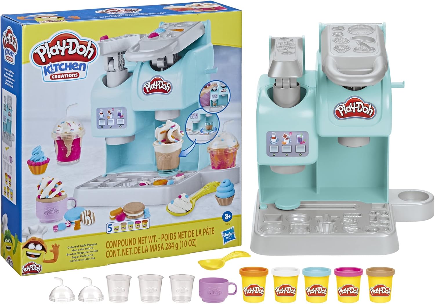 Play-Doh Kitchen Creations Colorful Cafe Playset