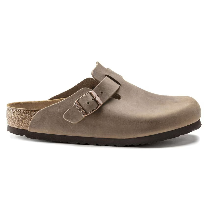 Boston Oiled Leather - Tobacco Brown