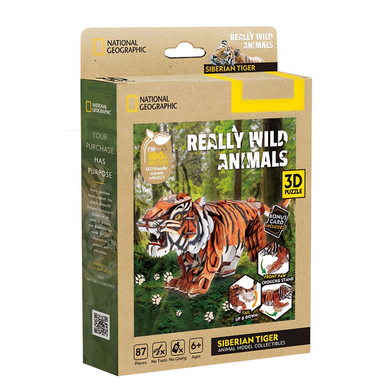 3D Puzzle Siberian Tiger
