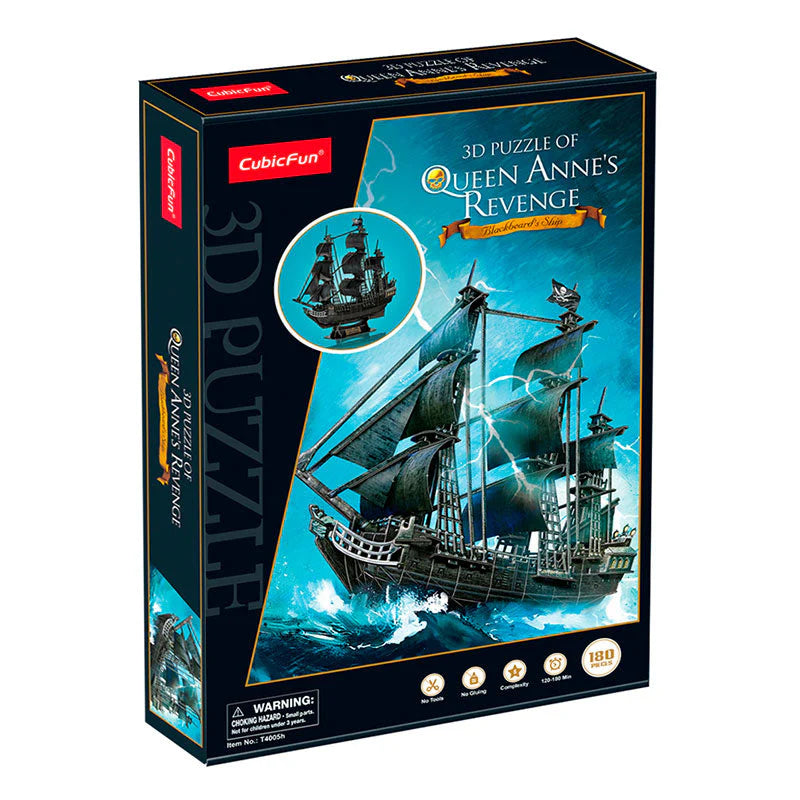 3D Puzzle Queen Anne Revenge