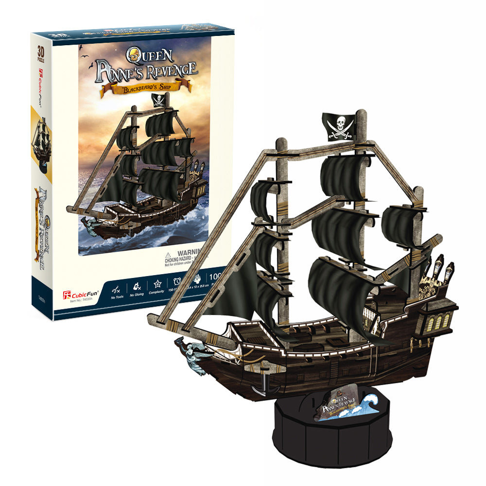 3D Puzzle Queen Anne’s Revenge