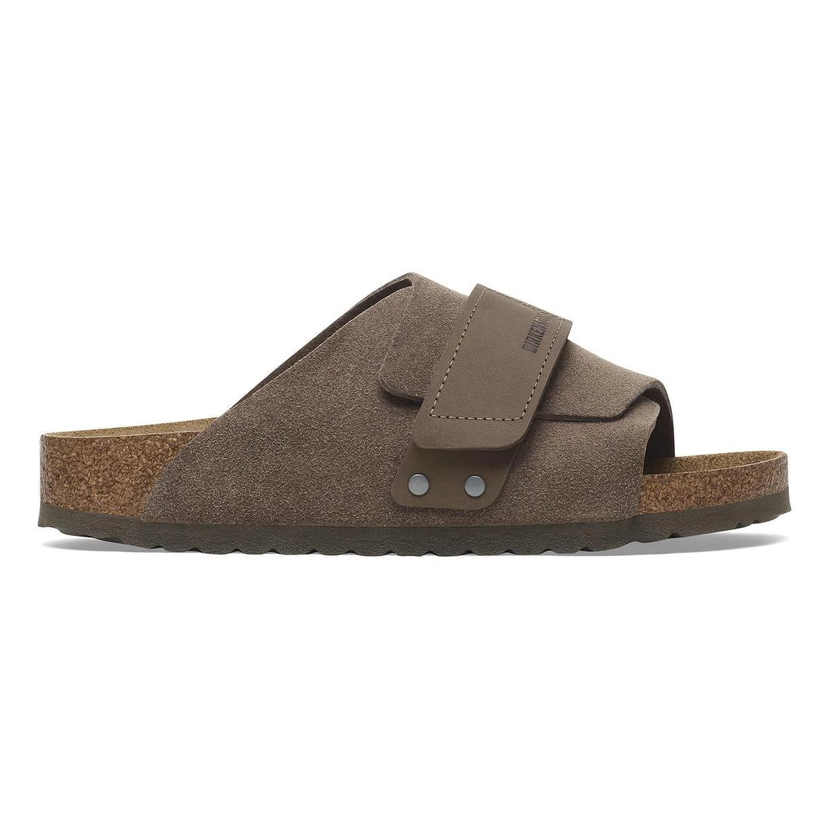 Kyoto Nubuck Suede Leather - Concrete Grey