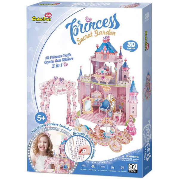 3D Puzzle Princess Secret Garden