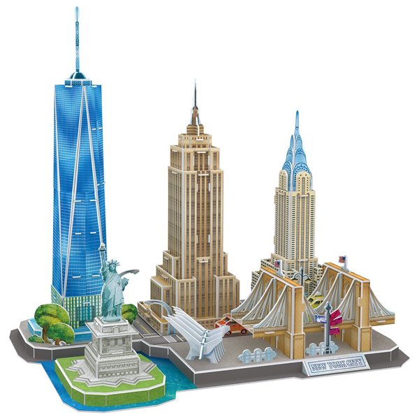 3D Puzzle New York City line