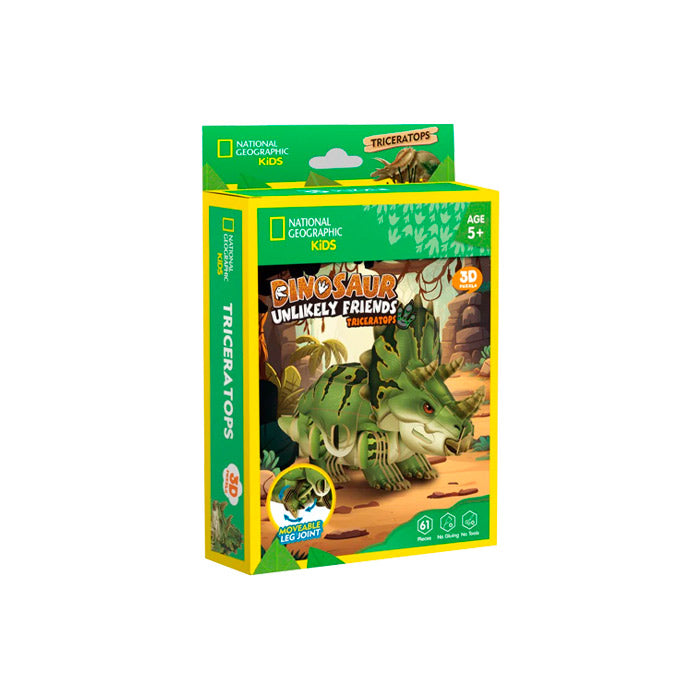 3D Puzzle Triceratops