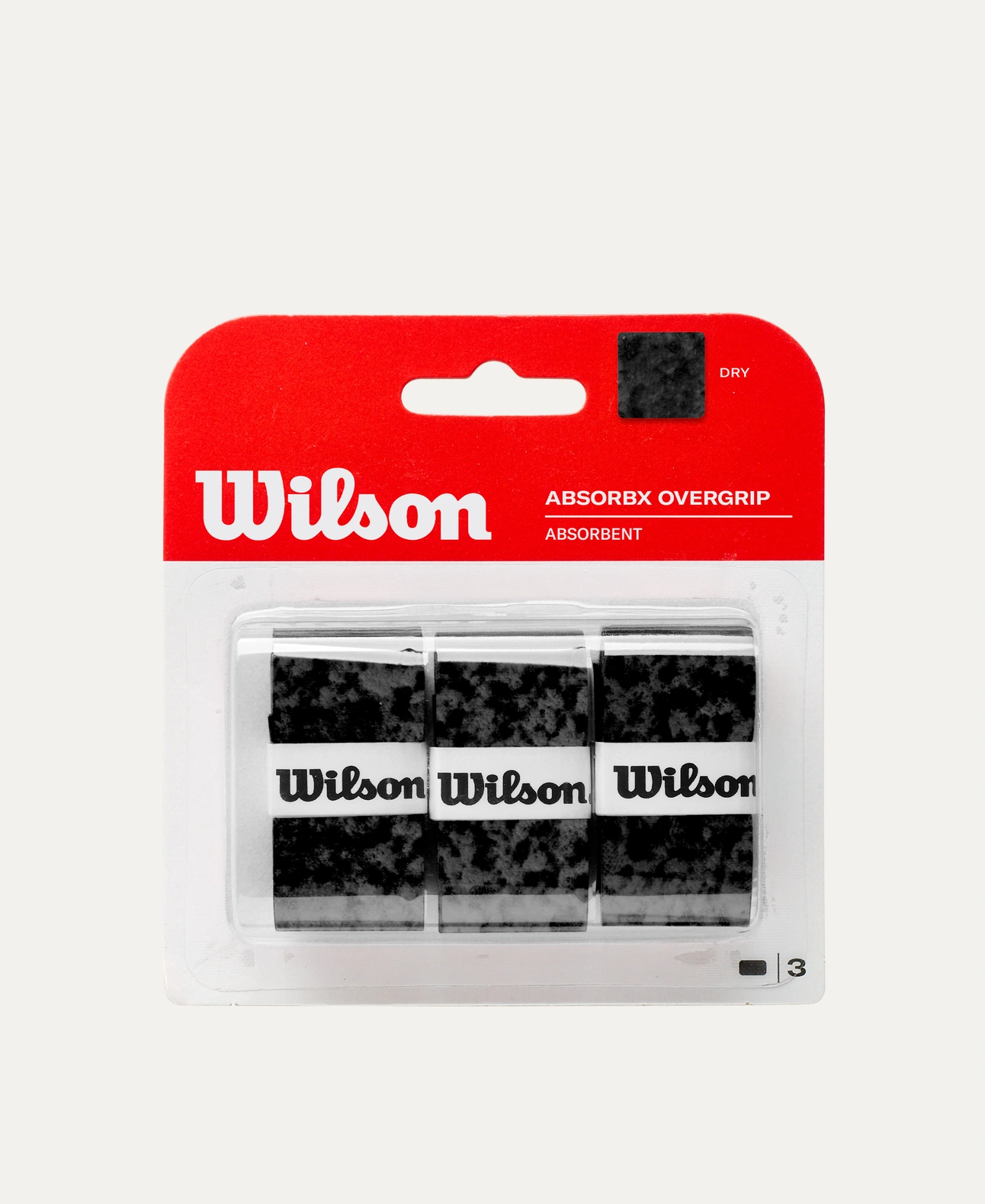 AbsorbX Overgrip Tennis 3 Pack