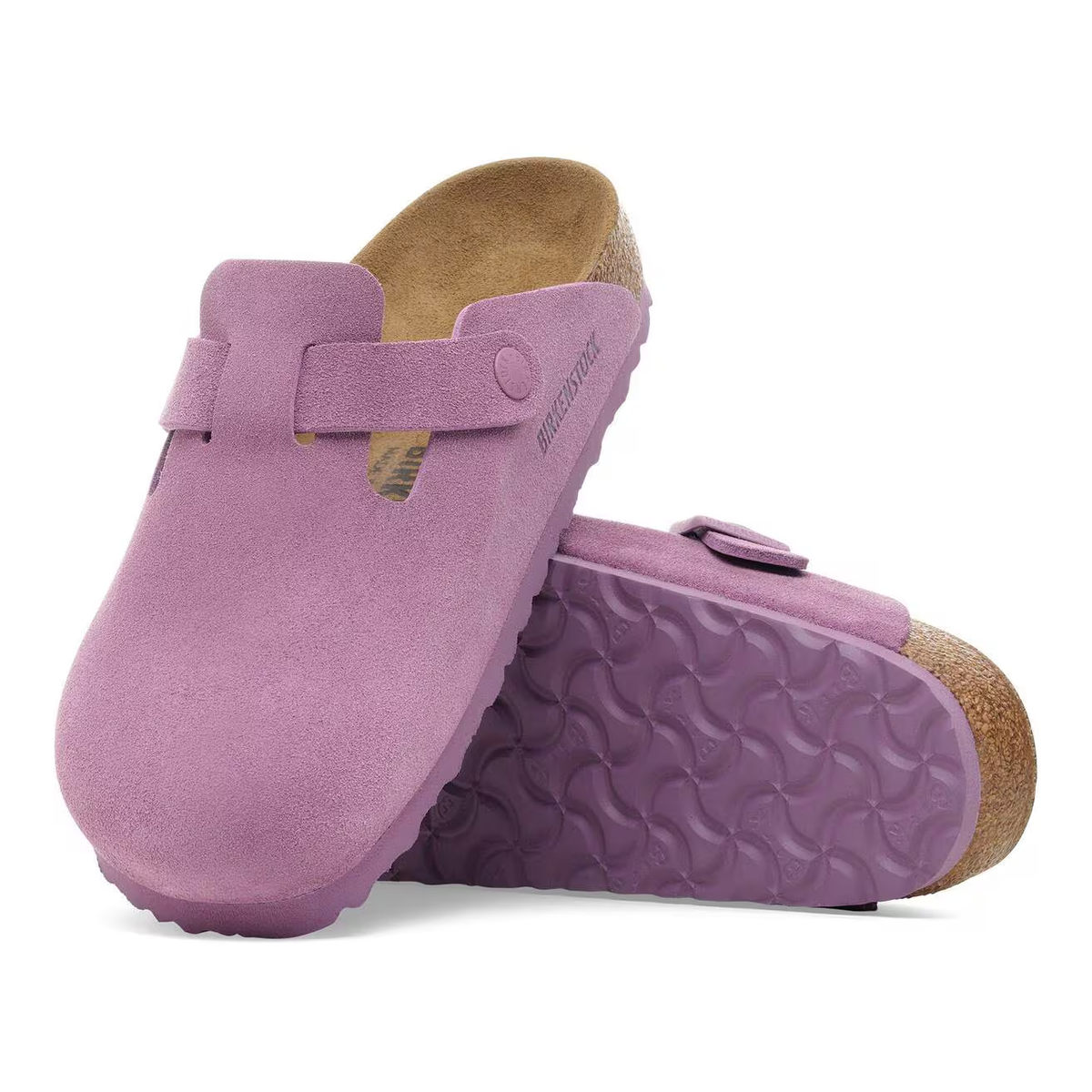 Boston Suede Leather - Mauve